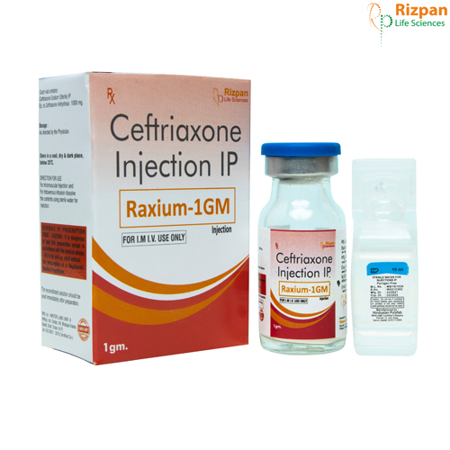 RAXIUM 1GM Injection